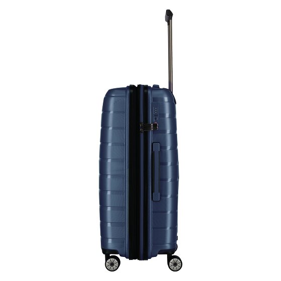 Travelite Air Base 4 wielen Trolley 67 cm met uitbreidingsplooi