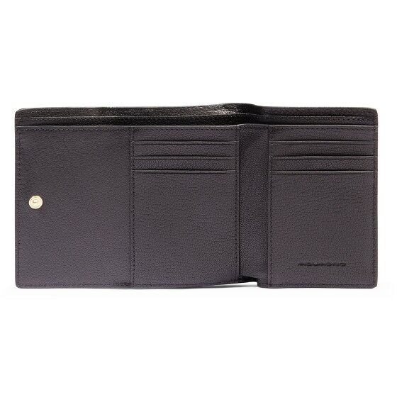 Piquadro Patricia Portemonnee RFID-bescherming Leer 9 cm