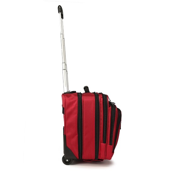 Dermata 2 wielen Zakelijke trolley 38 cm Laptopvak