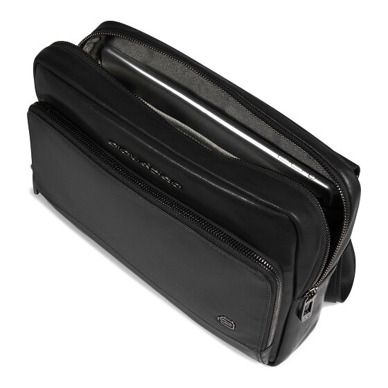 Piquadro Borsello Schoudertas Leer 27 cm