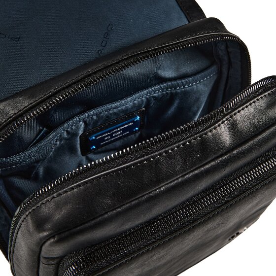 Piquadro Philip Schoudertas Leer 20 cm