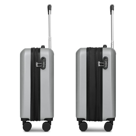 Check.In Paradise 2.0 4 wielen Cabinewagen S 58 cm met uitbreidingsplooi