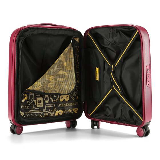 Mandarina Duck Logoduck + 4 wielen Cabinewagen S 55 cm