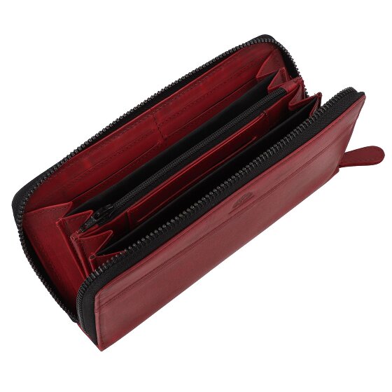 Greenburry Destressed Portemonnee RFID-bescherming Leer 19 cm