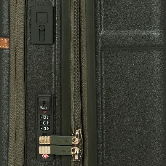 Bric's Bellagio 4 wielen Cabinewagen 55 cm met uitbreidingsplooi
