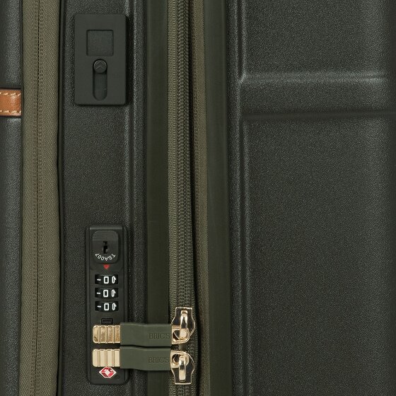 Bric's Bellagio 4 wielen Cabinewagen 55 cm met uitbreidingsplooi