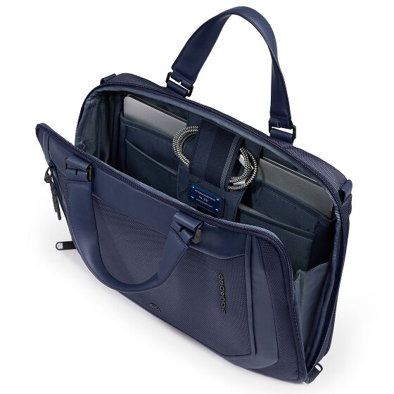 Piquadro Lyss Aktentas 36.5 cm Laptopvak met uitbreidingsplooi