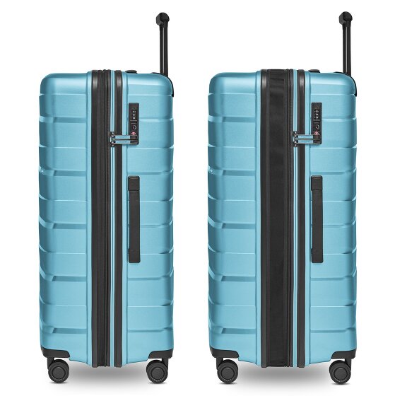 Bergpfeil Reis trolley op 4 wielen L 75 cm met uitbreidingsplooi