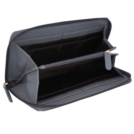 mano Don Leonardo Portemonnee RFID Leer 18 cm