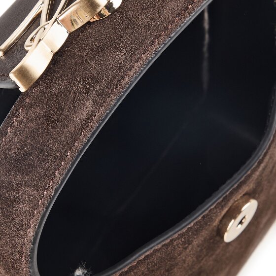 Karl Lagerfeld Signature Mini handtas Leder 18 cm