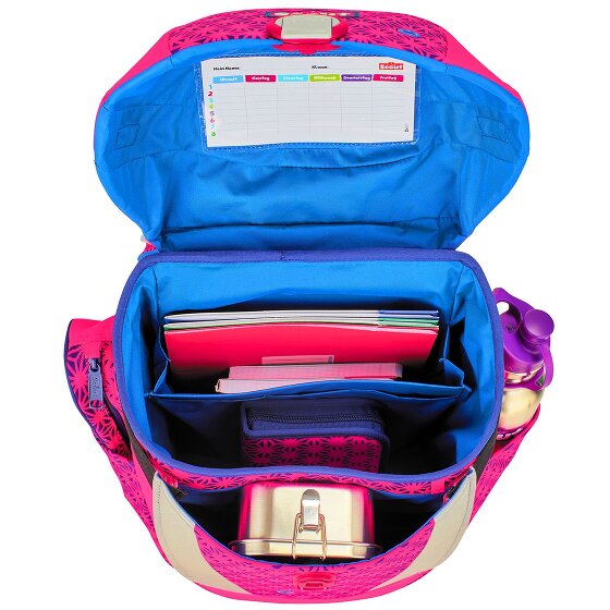 Scout Sunny II Neon Safety Schooltas set 4-delig