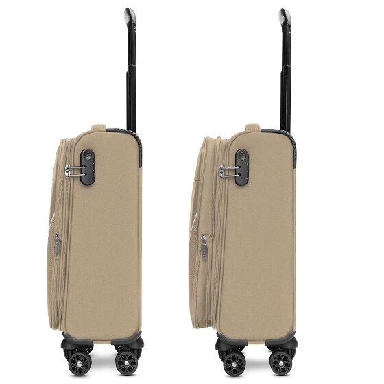 Stratic taska 4-Wiel Cabin Trolley S 55 cm met uittrekbare plooi