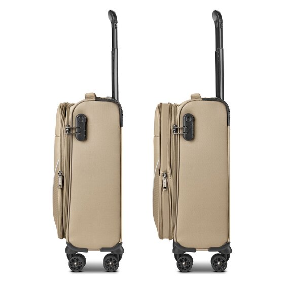 Stratic taska 4 wielen Cabinewagen S 55 cm met uitbreidingsplooi