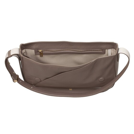 DuDu Formentera Schoudertas Leer 34 cm