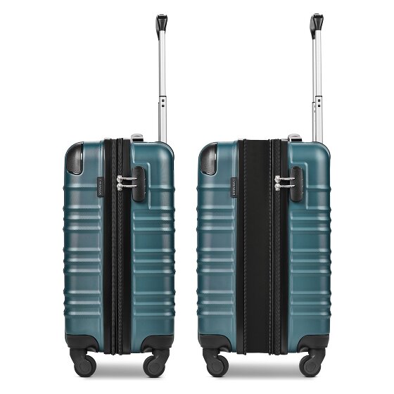Wenger Amplar Evo 4 wielen Cabinewagen S 53 cm met uitbreidingsplooi