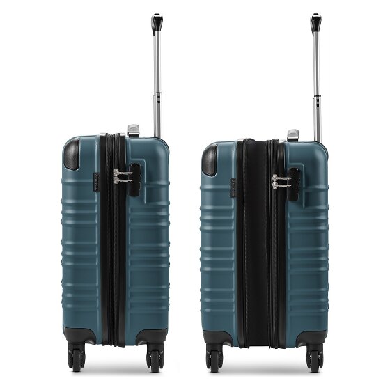 Wenger Amplar Evo 4 wielen Cabinewagen S 53 cm met uitbreidingsplooi
