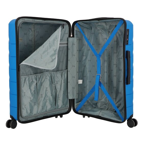 d&n Travel Line 4100 4 wielen Trolley L 74 cm