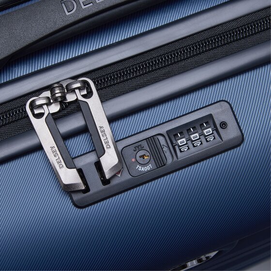 Delsey Paris Air Armour 4 rollen cabinewagen Slim Line 55 cm