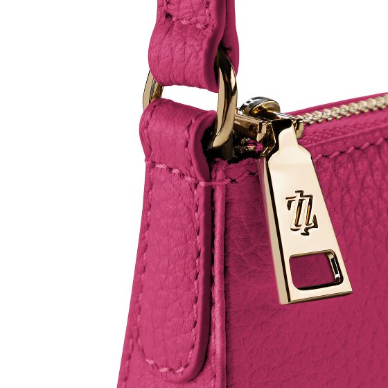 Lazarotti Bologna leeren pochette schoudertas 22 cm