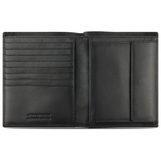 bugatti Super Slim Portemonnee RFID-bescherming Leer 10 cm
