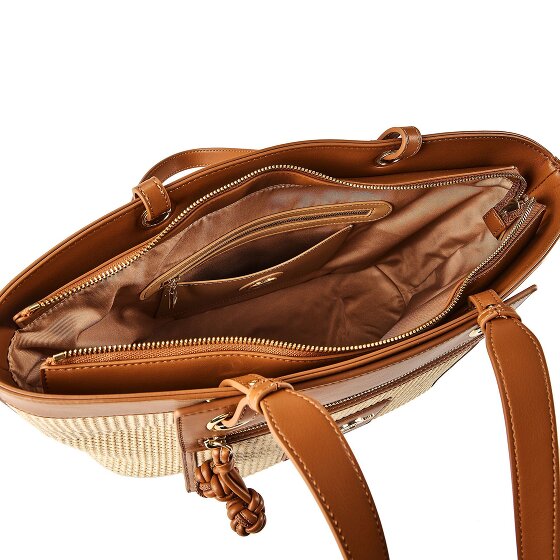 Love Moschino Straw Chic Shopper Tas 37 cm