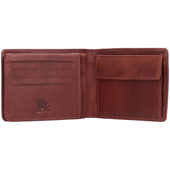 mano Don Luca Portemonnee Leer 12 cm