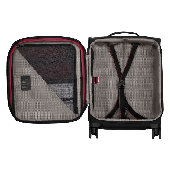 Victorinox Crosslight 4 wielen Cabinewagen 55 cm met uitbreidingsplooi