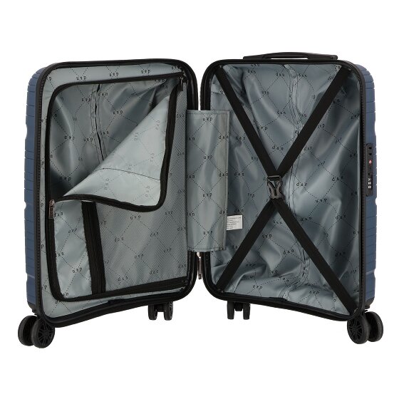 d&n Travel Line 4300 4 wielen Cabinewagen S 55 cm