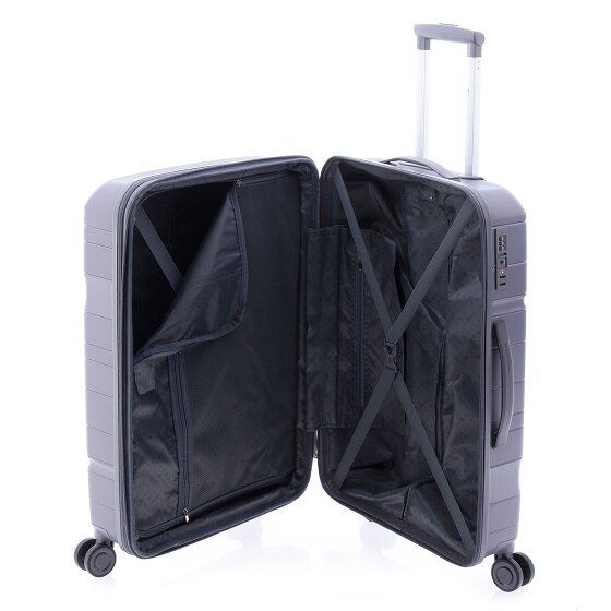 Gladiator 3800 4 wielen Trolley 77 cm met uitbreidingsplooi
