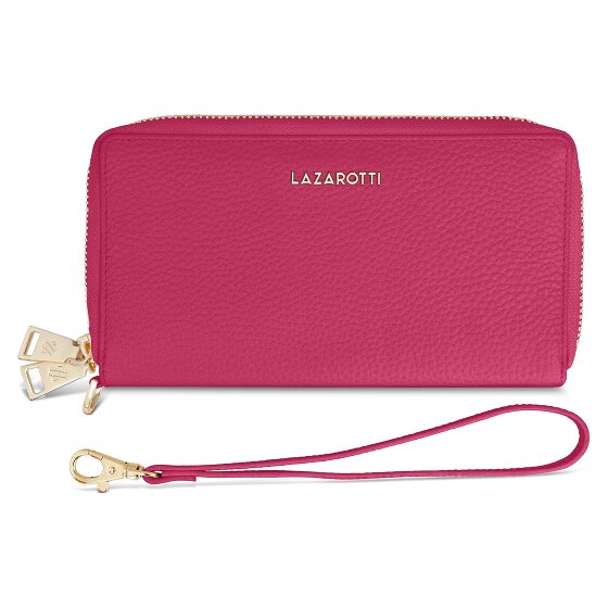 Lazarotti Bologna Leather Portemonnee RFID-bescherming Leer 20 cm