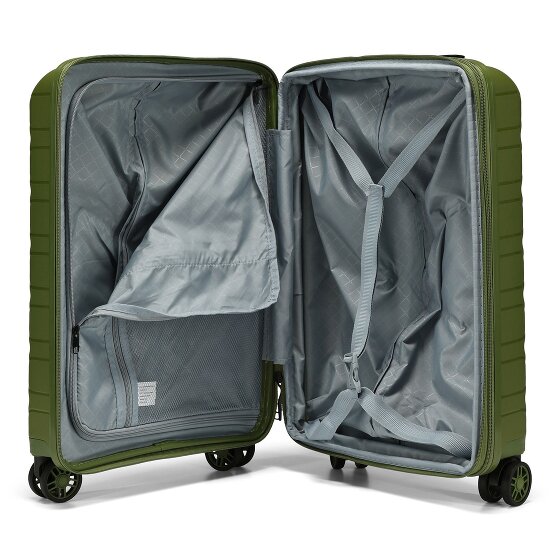 d&n Travel Line 4700 4 wielen Cabinewagen 55 cm met uitbreidingsplooi