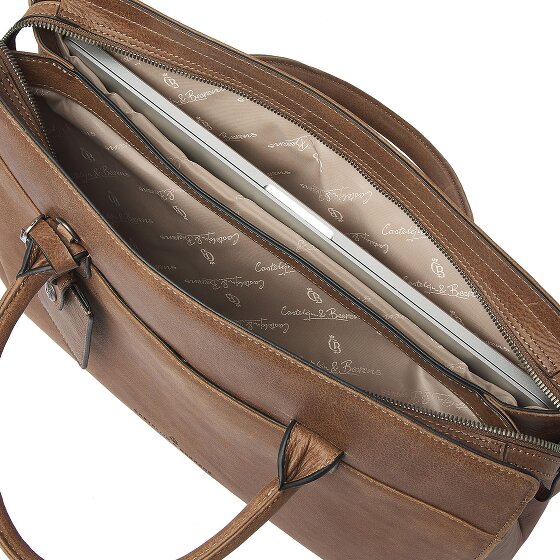 Castelijn & Beerens Carisma Shopper Tas RFID-bescherming Leer 41 cm Laptop compartiment