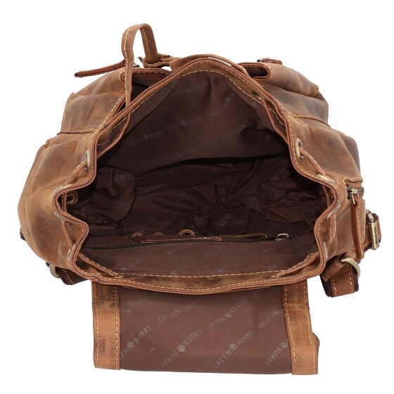 Greenburry Vintage City rugzak leer 25 cm