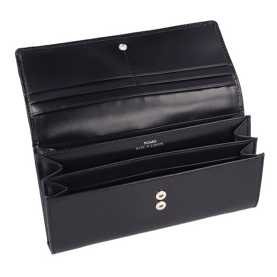 Picard Black Tie1 Portemonnee Leer 19 cm
