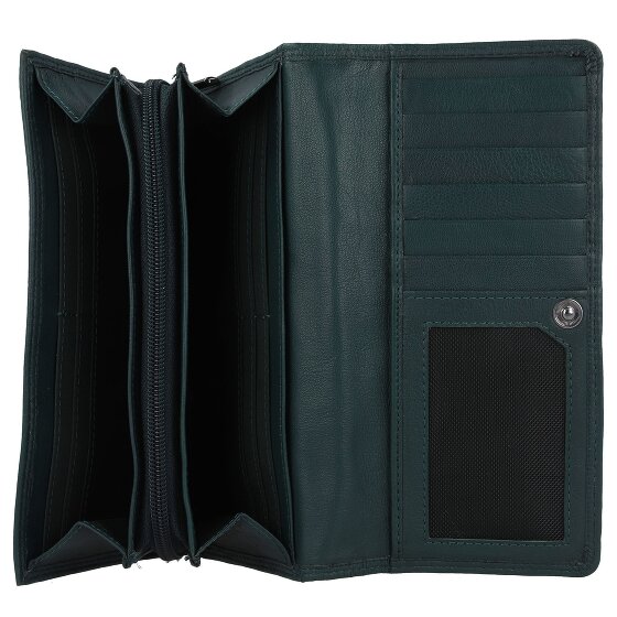 mano Donna Giulia Leren Portemonnee 19,5 cm