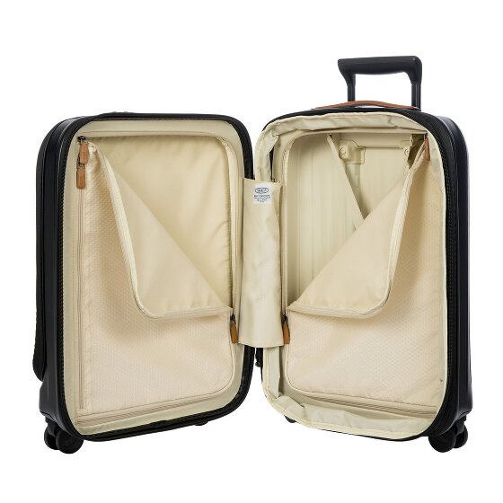 Bric's Taormina 4 wielen Trolley S 57 cm met uitbreidingsplooi