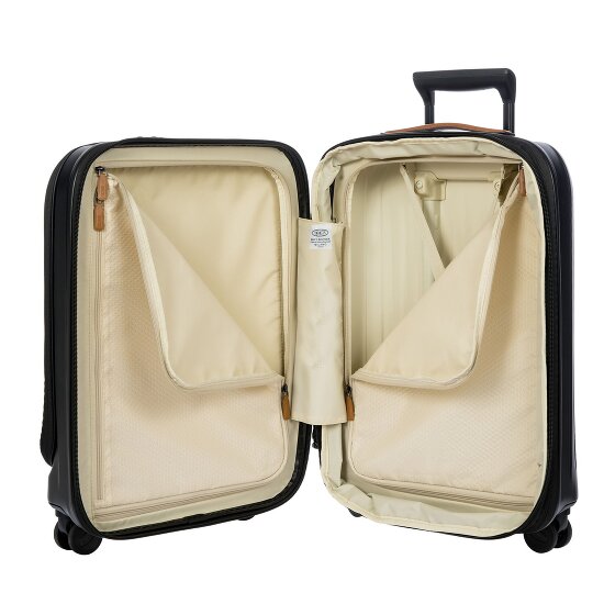 Bric's Taormina 4 wielen Trolley S 57 cm met uitbreidingsplooi