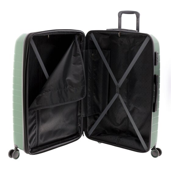 Gladiator 3400 4 wielen Trolley 76 cm met uitbreidingsplooi