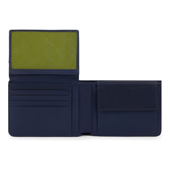 Piquadro Tiger Portemonnee RFID-bescherming Leer 13 cm