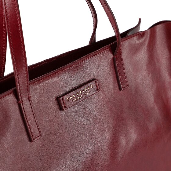 The Bridge Shopper Tas Leer 36 cm