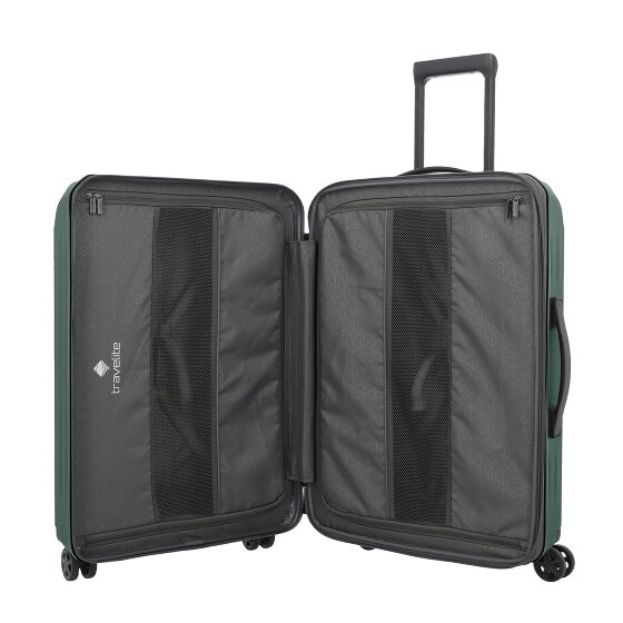 Travelite Dynamiic 4 wielen Trolley 66 cm met uitbreidingsplooi