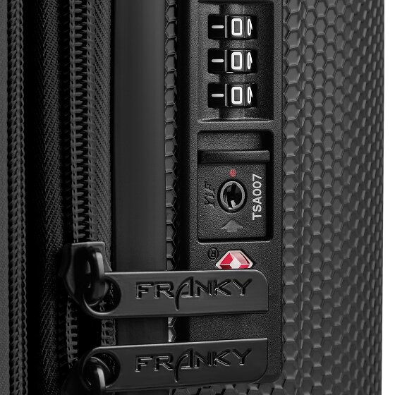 Franky Munich 4.0 4 wielen Cabinewagen S 53 cm met uitbreidingsplooi