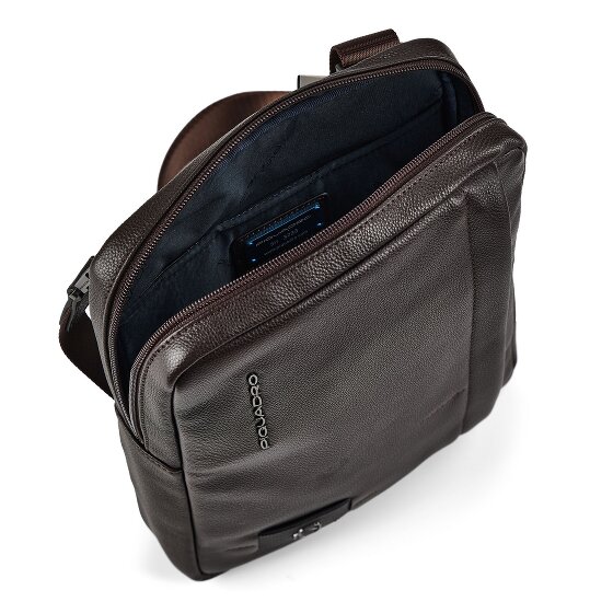 Piquadro Russel Crossbody tas Leder 27 cm