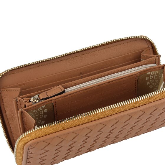 abro Piuma Portemonnee Leer 19 cm