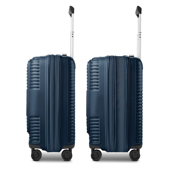 Redolz Essentials 17 2.0 4 wielen Cabinewagen 55 cm Laptopvak met uitbreidingsplooi
