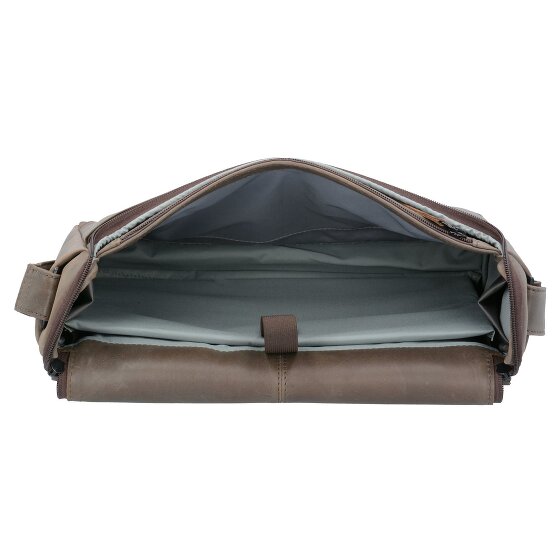 Harold's 2in1 aktetas leer 36 cm Laptopvak