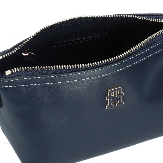 Tommy Hilfiger TH Monoplay Leather Schoudertas Leer 18 cm