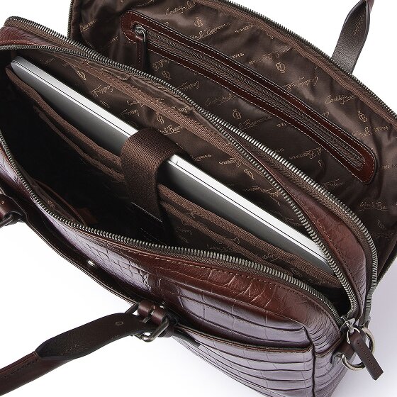 Castelijn & Beerens Jules Koffer RFID-bescherming Leer 30 cm Laptop compartiment