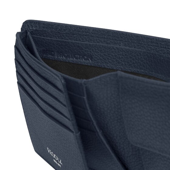 Redolz Leather Essentials QF portemonnee RFID leer 12 cm uitklapbaar
