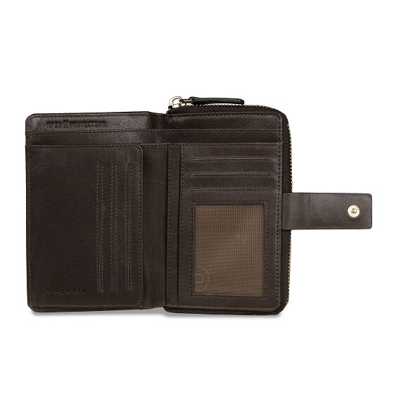 bugatti Noemi Portemonnee RFID-bescherming Leer 14 cm
